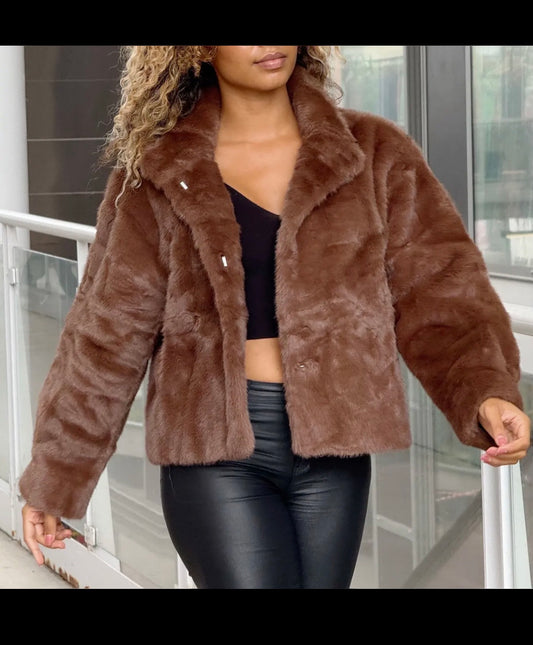 Veste fourrure COCOON