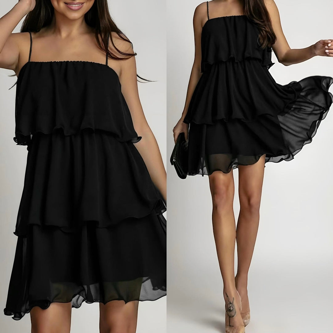 Robe Eleganza NERA - La boutique ANGÈLÉSENS