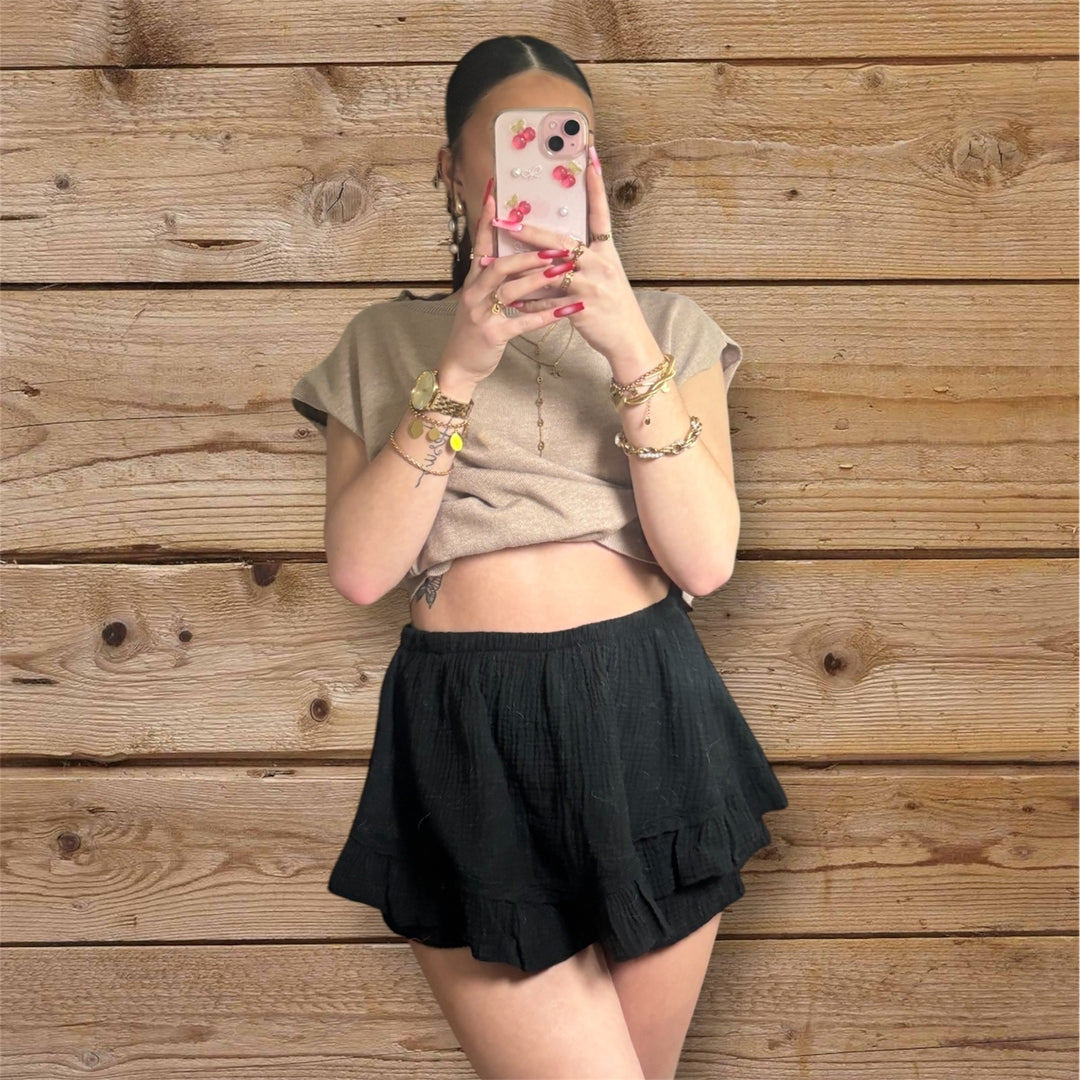 Jupe-Short MERINA - La boutique ANGÈLÉSENS