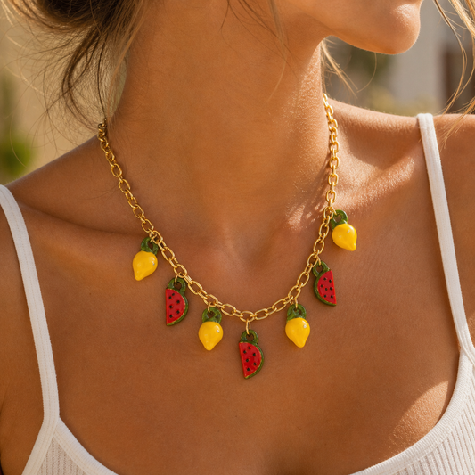 Collier CITRON