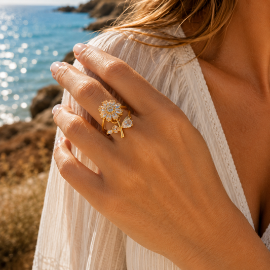 Bague FLEUR ZEN