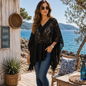 Poncho dentelle BLACKY
