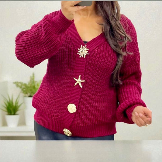 Gilet BROCHES - La boutique ANGÈLÉSENS