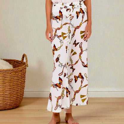 Pantalon AMBROSIA BLANC - La boutique ANGÈLÉSENS