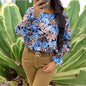Blouse FLORALE - La boutique ANGÈLÉSENS