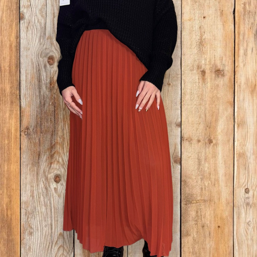 Jupe plissée LIA - La boutique ANGÈLÉSENS