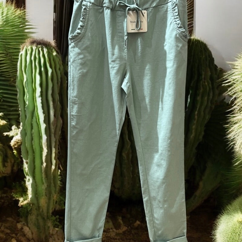 Pantalon VERDÉ - La boutique ANGÈLÉSENS