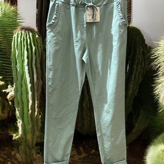 Pantalon VERDÉ - La boutique ANGÈLÉSENS